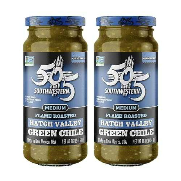 505 Southwestern Flame Roasted Green Chile, 16 Oz - PACK OF 2