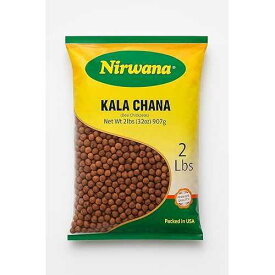 Nirwana Kala Chana (Black Chickpeas) - Whole Dried Chana for Cooking / Protein-Rich Legume for Salads, Curries & Stews / Pantry Staple for Grocery