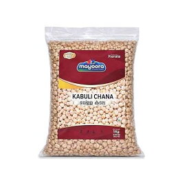 Mayoora Kabuli Chana (White Chickpeas) - Premium Quality Chole, High Protein 1kg