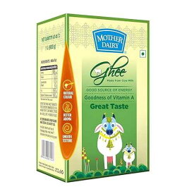 Generic Mother Dairy Cow Ghee, 1 Liter (2.2 lb), CEKA Pack of 2