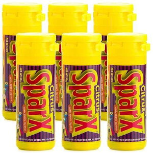 Xlear SparX Sugar-Free Xylitol Hard Candy - On The Go Oral Care for Dry Mouth, Increase Saliva Production, Non-GMO, Gluten-Free - Citrus 1.06 Ounce (Pack of 6)