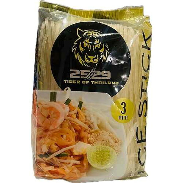 Tiger of Thailand by Forking Thai Sauce Rice Noodles (3mm) / Pefect for Pad Thai and Stir Fry