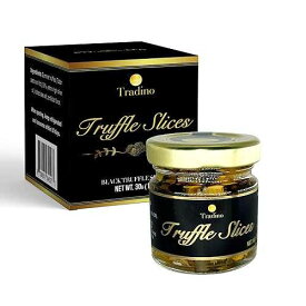 Greenfit Tradino Premium Black Truffle Slices / Artisanal Italian Truffles / Fresh Black Truffle Carpaccio / Gourmet Dish Enhancer / 30g (1 oz)