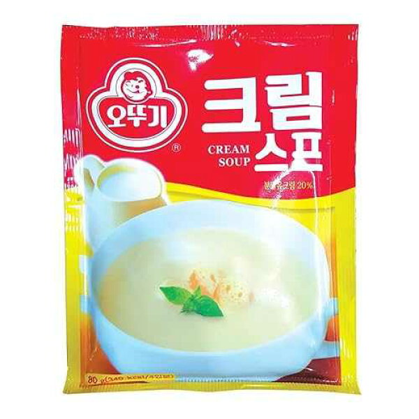 Ottogi Cream Soup Mix, Instant Powder Soup, 80g