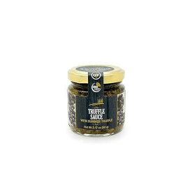 SOGNO TOSCANO BLACK TRUFFLE SAUCE/WITH REAL TRUFFLES I VEGAN/For Topping or Condiment for Seasoning, Cooking & Baking I Gluten Free, Non-GMO, No MSG/with EXTRA VIRGIN OLIVE OIL - 3.17 oz (1)