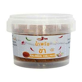 UNCLEJUM Nam Prink Kha Thailand northern chili flake Thai Galangal Chili Paste, Ready to Eat with Rice, No Cooking Required (30grams,Jar)