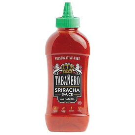 Tabañero Sriracha Hot Sauce, Sriracha Chili Flavor, 16oz Plastic Bottles, Gourmet Hot Sauce Gift, Gluten-Free, Vegan, Kosher, Made in USA
