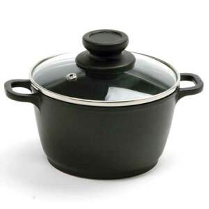 Norpro 1 �N�H�[�g �m���X�e�B�b�N �~�j �|�b�g �ʋC�E�t�������K���X�W�t���A�\�� Norpro 1 Quart Nonstick Mini Pot with Vented, Tempered Glass Lid, Shown