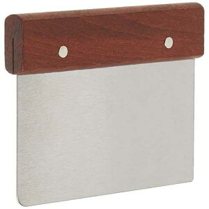 American Metalcraft DS6704 ���n�J�b�^�[����уX�N���[�p�[�A���� 4.3 �C���` x �� 6 �C���`�A�V���o�[ American Metalcraft DS6704 Dough Cutters and Scrapers, 4.3 Length x 6 Width, Silver