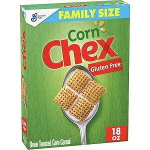 Corn Chex ���H�p�V���A���A�O���e���t���[�A�t�@�~���[�T�C�Y�A18 �I���X (12 �p�b�N) Chex CornBreakfast Cereal, Gluten Free, Family Size, 18 oz (Pack of 12)