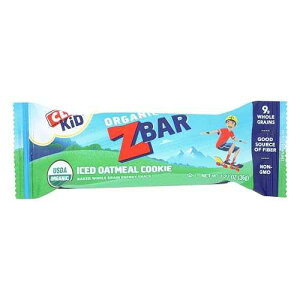 TNDCKP Clif Bar Organic Clif Kid Zbar - Iced Oatmeal Cookie - Case of 18-1.27 oz Bars18