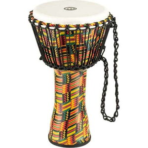 Meinl �p�[�J�b�V���� �W�����x (PADJ5-MF) Meinl Percussion Travel Djembe Hand Drum Circle Instrument, Synthetic Shell and Head NOT MADE IN CHINA African Mali Weave Rope Tuning, 2-YEAR WARRANTY