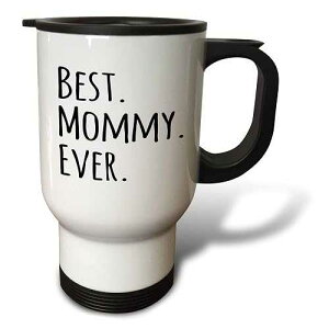 3dRose tm_151529_1 Best Mommy Ever-���ꂳ��ւ̃M�t�g-��e�̃j�b�N�l�[��-��̓��ɍœK-�u���b�N�e�L�X�g �g���x���}�O�A14�I���X�A�}���`�J���[ 3dRose  Best Mommy Ever-Gifts for Moms-Mother Nicknames-Good for Mo