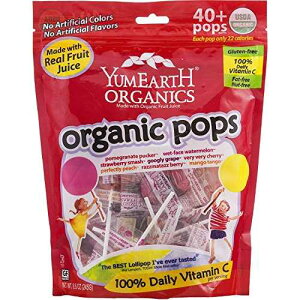 YumEarth Organics �I�[�K�j�b�N�|�b�v�X YumEarth Organics Organic Pops