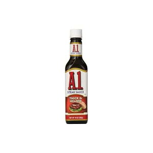 A.1. �\�[�X 10 �I���X �K���X�{�g�� (4 �p�b�N) �ȉ��̃t���[�o�[��I�����Ă������� (�Z���ł����Ղ�) A.1. Sauce 10oz Glass Bottle (Pack of 4) Select Flavor Below (Thick & Hearty)