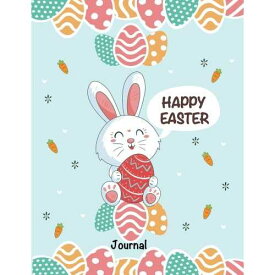 ハッピーイースタージャーナル: キュートバニーノート/罫線入りダイアリー (8.5x11 ライトブルーカバー) CREATESPACE paperback Book, Happy Easter Journal: Cute Bunny Notebook/Lined Diary (8.5x11 Light Blue Cover)
