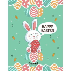 ハッピー イースター ジャーナル: かわいいバニー ノート/罫線入り日記 (8.5x11 グリーン カバー) CREATESPACE paperback Book, Happy Easter Journal: Cute Bunny Notebook/Lined Diary (8.5x11 Green Cover)