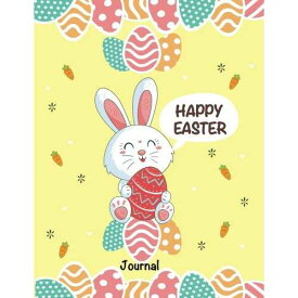 ハッピー イースター ジャーナル: かわいいバニー ノート/罫線入り日記 (8.5x11 イエロー カバー) CREATESPACE paperback Book, Happy Easter Journal: Cute Bunny Notebook/Lined Diary (8.5x11 Yellow Cover)