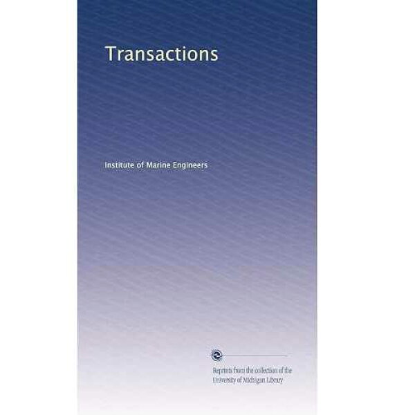 トランザクション paperback Book, Transactions