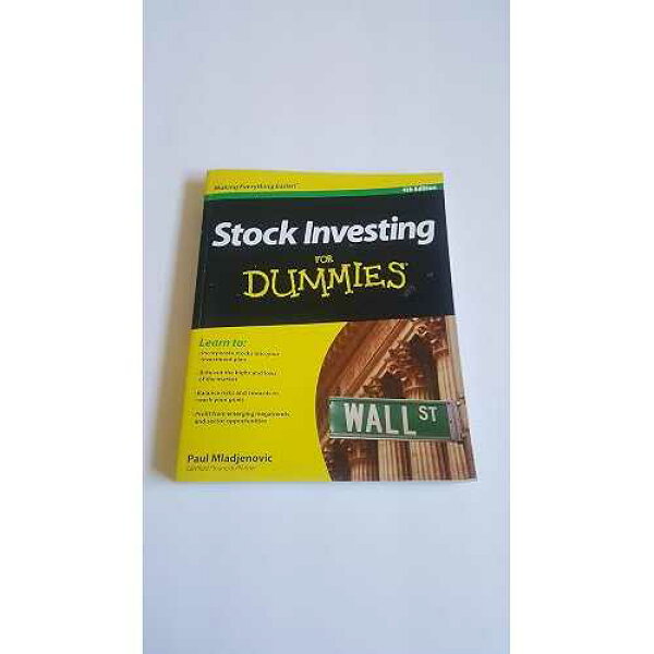 Wiley paperback Book, Stock Investing For Dummies: Fourth Edition