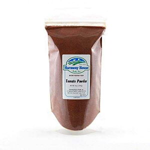 v~Ag}gpE_[A6IXTCYpE` - n[j[nEXHĩn[xXgbhg}g Premium Dehydrated Tomato Powder, 6 oz Size Pouch - From Harvest Red Tomatoes by Harmony House Foods