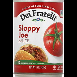 Dei Fratelli Xbs[ W[ \[X - ׂēVR̂ŏng}g - sgpAR[VbvsgpA`qg݊AOet[ 15 IX - 12 pbN Dei Fratelli Sloppy Joe Sauce - 