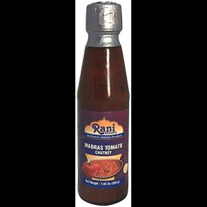 j }hX g}g `cl 7IX (200g) KXrAɐHׂAr[K ~ Oet[ `qg݊ FȂ Ch̋N Rani Brand Authentic Indian Products Rani Madras Tomato Chutne