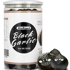 RioRand ɂɂ 908g / 2 |h ۂƔނɂɂ 90 ԏnɂɂr 4 |h̊ۂƍɂɂ (908g / 2 |h) ɑ܂ RioRand Black Garlic 908g / 2 Pounds Whole Peeled B