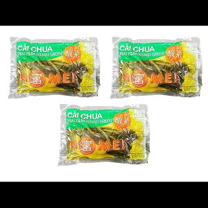 Homei Cai Chua sNX }X^[hO[ 10IXA3pbN Homei Cai Chua Pickled Mustard Green 10oz, 3 Pack