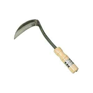 芙 JbgJ} { | HONMAMON Weeding Sickle - Cut Kama, Made in Japan Hagane