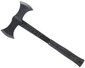 Estwing _urbgAbNX - 38 IX̖ؐXsbeBOc[AbX`[\ƏՌObvt - EBDBA Estwing Double Bit Axe - 38 oz Wood Spitting Tool with Forged Steel Construction & Shock Reduction Gr