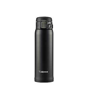 ۈ XeX}O ubN 16IX SM-SA48-BA Zojirushi SM-SA48-BA Stainless Steel Mug, Black, 16-Ounce