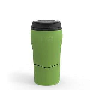 Mighty Mug vX`bNgx}OAڂȂdǃ^u[AR[h/zbgAJbvz_[ΉAH􂢋@ΉA(O[A12IX) Mighty Mug Plastic Travel Mug, No Spill Double Wall T