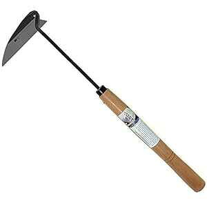 HACHIEMON 芙 ؂ꖡQ ˂芘 O^Cv HACHIEMON Japanese Weeding Sickle Very Sharp Edge Nejiri-Gama Long Type