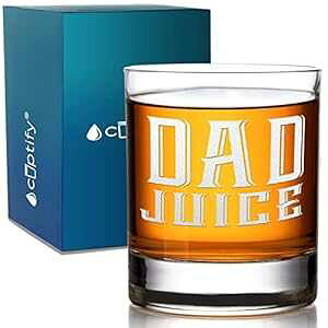 Dad Juice ECXL[OX 10.25IX [U[ꂽI[ht@bVh o[{ bNOX ʔep vAZApւ̂ւ̃Mtg Cuptify Dad Juice Whiskey Glass 10.25 o