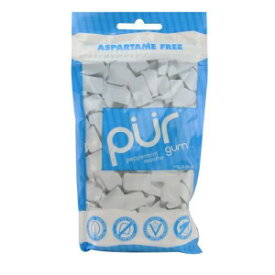 Pur Gum ペパーミントガム 60 個 (12x80 グラム) Pur Gum Peppermint Gum 60 Piece (12x80 Grams)