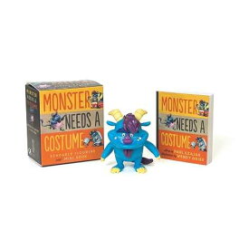 Running Press Mini Editions paperback Book, Monster Needs a Costume Bendable Figurine and Mini Book (RP Minis)
