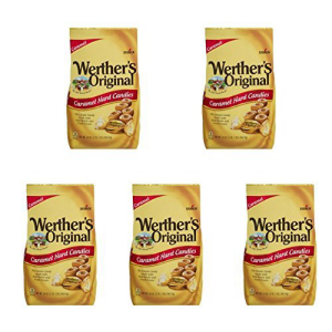 ヴェルタースオリジナルキャラメルハードキャンディー、34.0オンスバッグ（5パック） Werther's Original Caramel Hard Candy, 34.0-Ounce Bags  Pack of 5