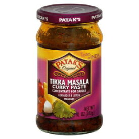 Pataks, ティッカマサラカレーペースト、10オンス（6パック） Pataks, Tikka Masala Curry Paste, 10-Ounce (6 Pack)