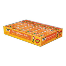Keebler 製品 - Keebler - サンドイッチ クラッカー、チーズ & ピーナッツ バター、8 ピース スナック パック、12 パック/箱 - 1 箱として販売 - 個別にパッケージ化されています。- 1パックにクラッカー8枚入り。- Keebler Products - Keebler -
