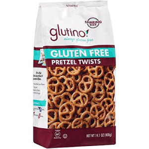 Glutino Gluten Free Pretzel Twists Pack 14.1-Ounce of 激安超特価 12 店 Bags