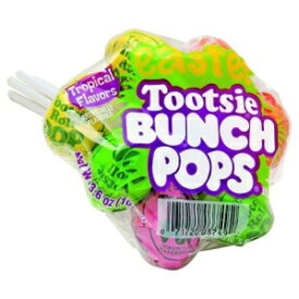 Tootsieトロピカルイースターバンチポップ-8個のロリポップのバンドル-24カウントケース Tootsie Tropical Easter Bunch Pops - Bundle of 8 Lollipops - 24 Count Case