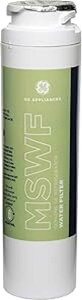 GE MSWF ①ɗp򐅃tB^[ 1 pbN zCg GE MSWF Refrigerator Water Filter, 1 Pack, White