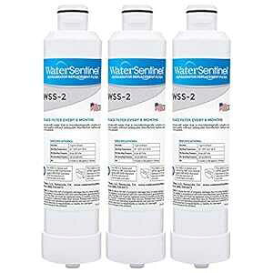 WaterSentinel WSS-2 ①ɌtB^[: Samsung HAFCIN tB^[ɓK (3 pbN) WaterSentinel WSS-2 Refrigerator Replacement Filter: Fits Samsung HAFCIN Filters (3-Pack)