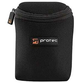 Protec トランペット/スモール ブラス マルチプル (3 ピース) ネオプレン マウスピース ポーチ ジッパー開閉 - ブラック、モデル N219 Protec Trumpet/Small Brass Multiple (3-Piece) Neoprene Mouthpiece Pouch with Zipper Closure - Black