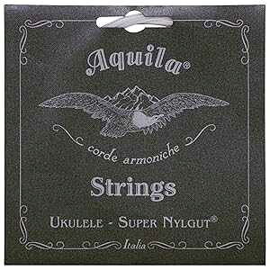 Aquila X[p[ jKbg AQ-107 ei[ EN - Low G - 4  1 Zbg Aquila Super Nylgut AQ-107 Tenor Ukulele Strings - Low G - 1 Set of 4