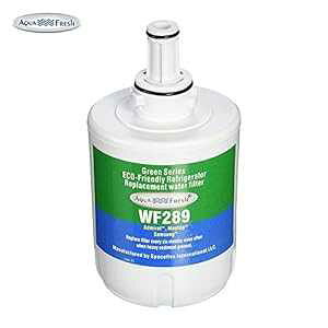 ANAtbV DA29-00003G / WF289 ptB^[ Samsung RF268 V[Y①Ƀfp Aqua Fresh DA29-00003G / WF289 Replacement Water Filter for Samsung RF268 Series Refrigerator Models