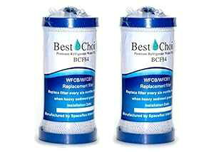 Best Choice 򐅃tB^[ Frigidaire WF1CB F①ɌJ[gbW ElectroluxASearsAWFCBARG100ANGRG2000AKenmore 9910 ɓK (2 pbN) Best Choice Water Filters Compatible For Frigidaire WF1CB Certified Refrigerator 