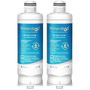 Waterdrop DA97-17376B ①ɗptB^[ASamsung DA97-17376BADA97-08006CAHAF-QINAHAF-QIN/EXP ɑΉA2pbN Waterdrop DA97-17376B Refrigerator Water Filter, Compatible with Samsung DA97-17376B, DA97-08006C, HAF-QIN, HAF-QIN/E