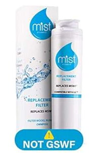 GE MSWF ①ɗptB^[pA݊̂ GE f: 101820AA101821BA101821-B - ~Xg GE MSWF Refrigerator Water Filter replacement, Compatible GE Models: 101820A, 101821B, 101821-B - Mist